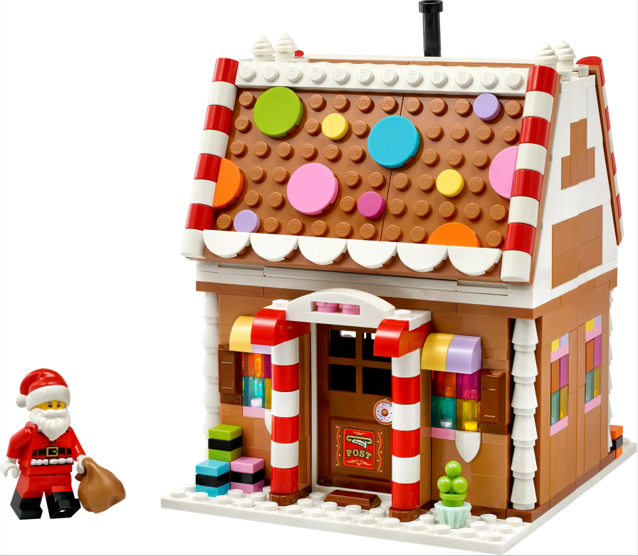 Festive Gingerbread House - Source The LEGO GroupFestive Gingerbread House