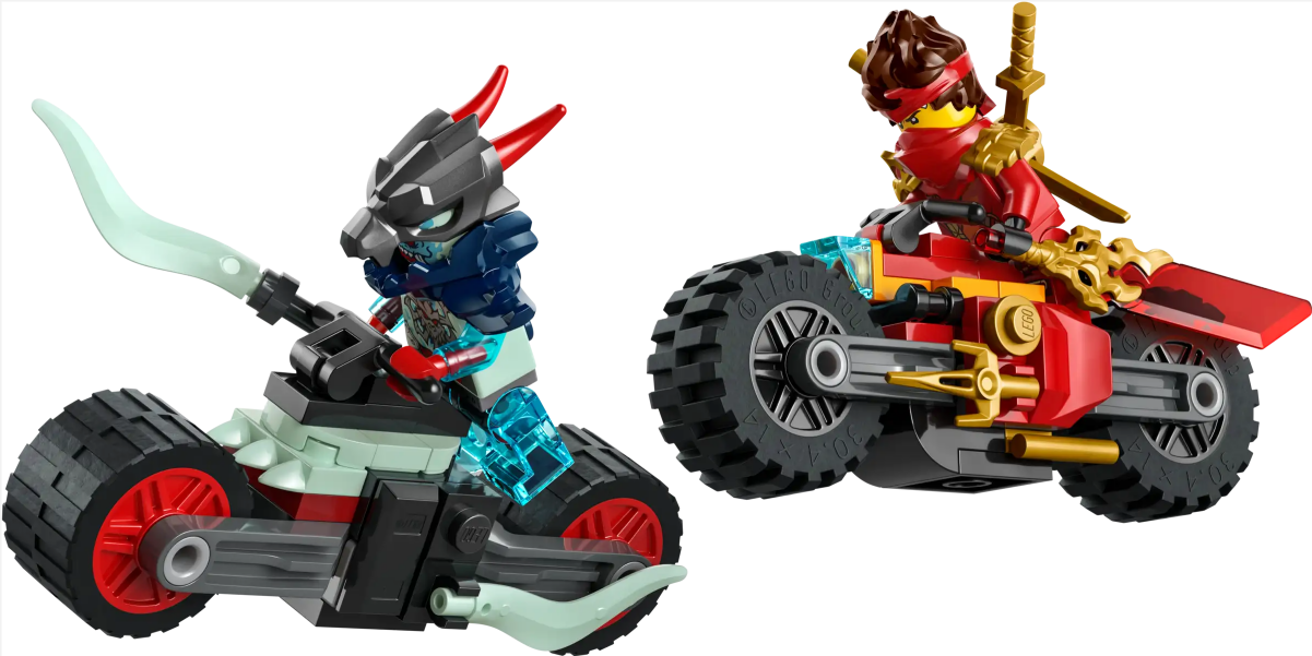 Kai's Motorcycle Speed Race - Source The LEGO GroupKai’s Motorcycle Speed Race