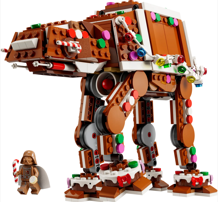 Gingerbread AT-AT Walker - Source The LEGO GroupGingerbread AT-AT Walker