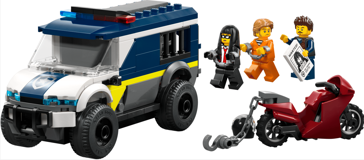 Police Prisoner Transport Van - Source The LEGO GroupPolice Prisoner Transport Van