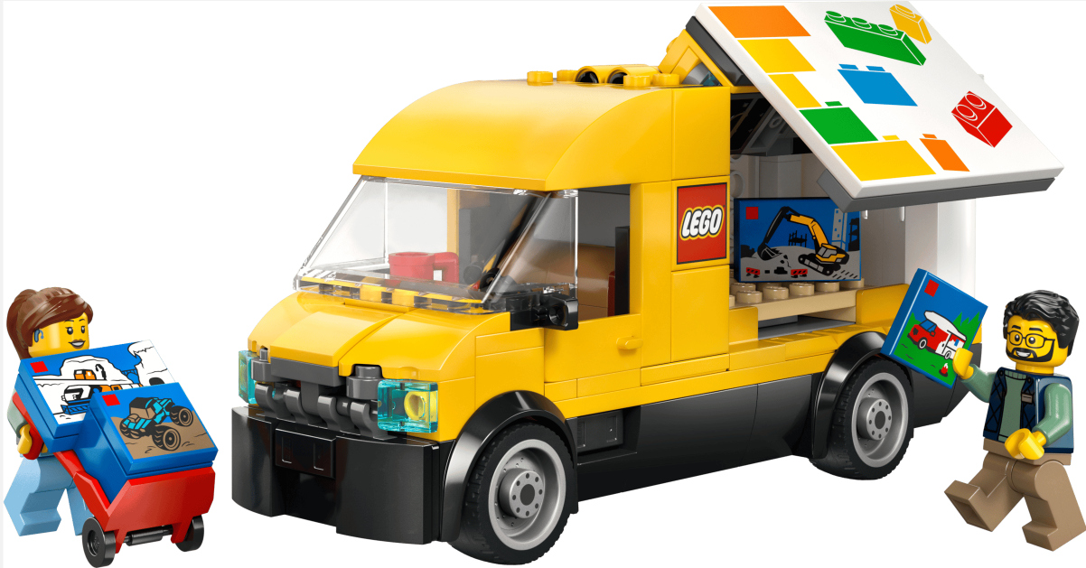 The LEGO Van - Source The LEGO GroupThe LEGO Van
