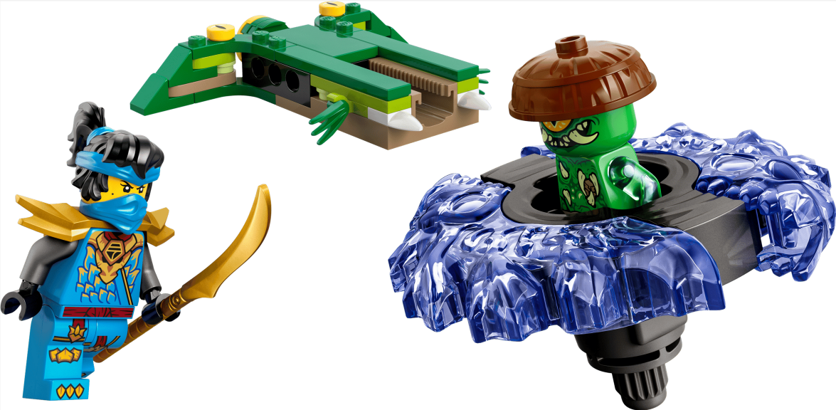 Nya vs Mutation Monster Spinner - Source The LEGO GroupNya vs Mutation Monster Spinner