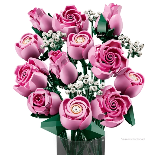 Bouquet of Pink Roses - Source The LEGO GroupBouquet of Pink Roses