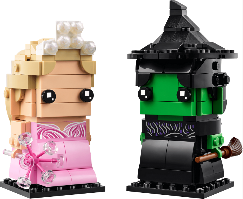 Elphaba & Glinda Figures - Source The LEGO GroupElphaba & Glinda Figures - Source The LEGO Group