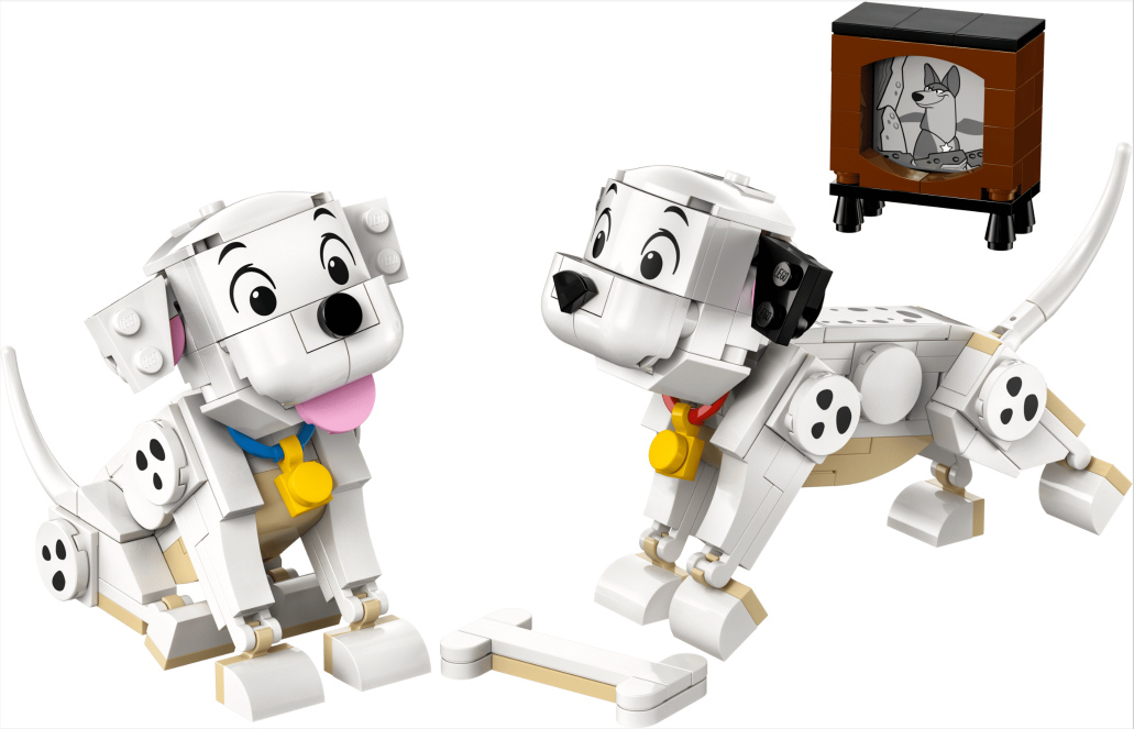 Lucky and Penny 101 Dalmatians - Source The LEGO GroupLucky and Penny 101 Dalmatians