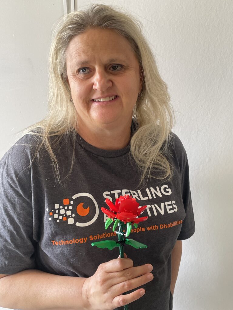 Jenny with Rose build