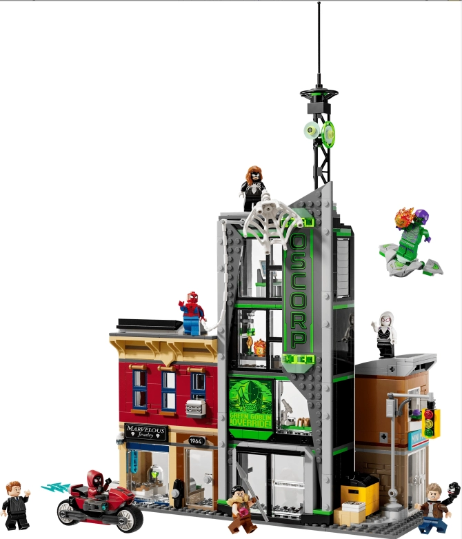 Spider-Man vs Oscorp - Source The LEGO GroupSpider-Man vs Oscorp