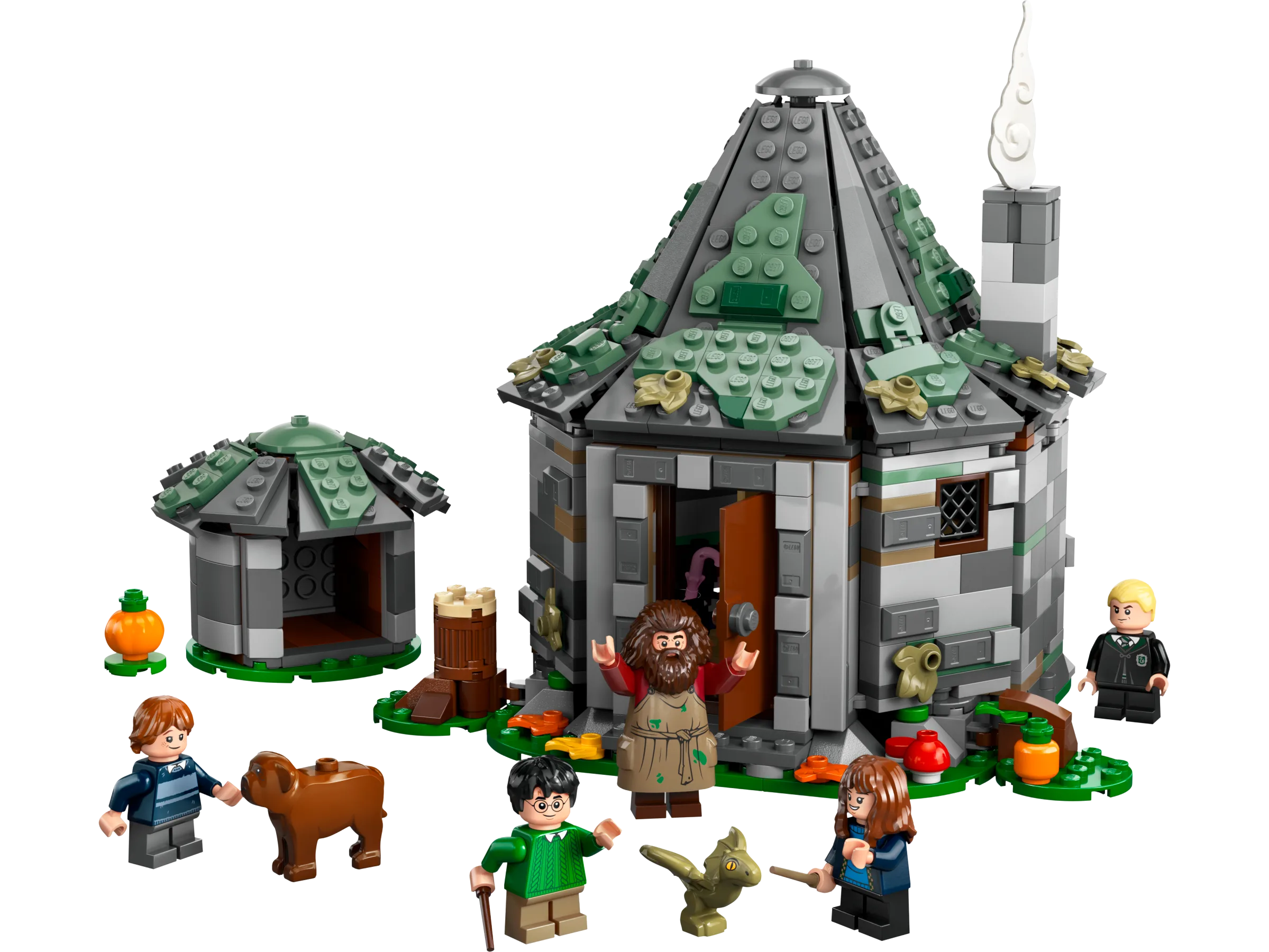 Hagrid's hut an unexpected visit - Source The LEGO GroupHagrid’s hut an unexpected visit