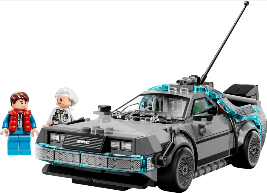 Time Machine from Back to the Future - Source The LEGO GroupTime Machine from Back to the Future