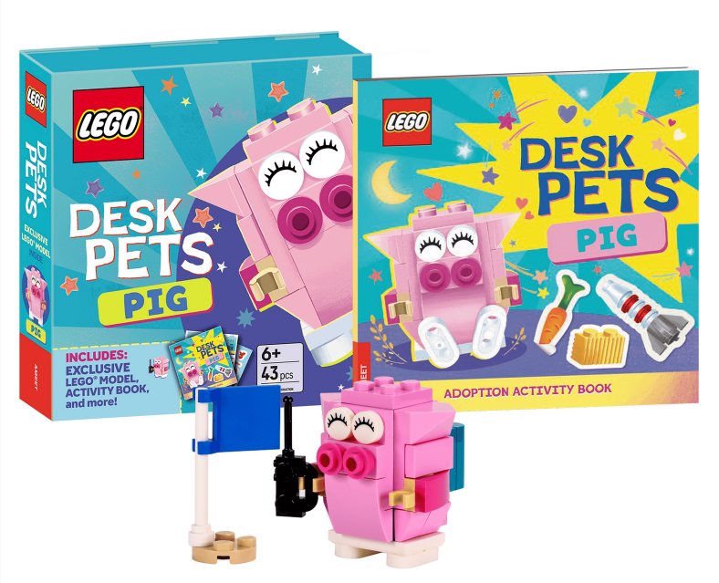 Desk Pets – Pig - Source The LEGO GroupDesk Pets – Pig