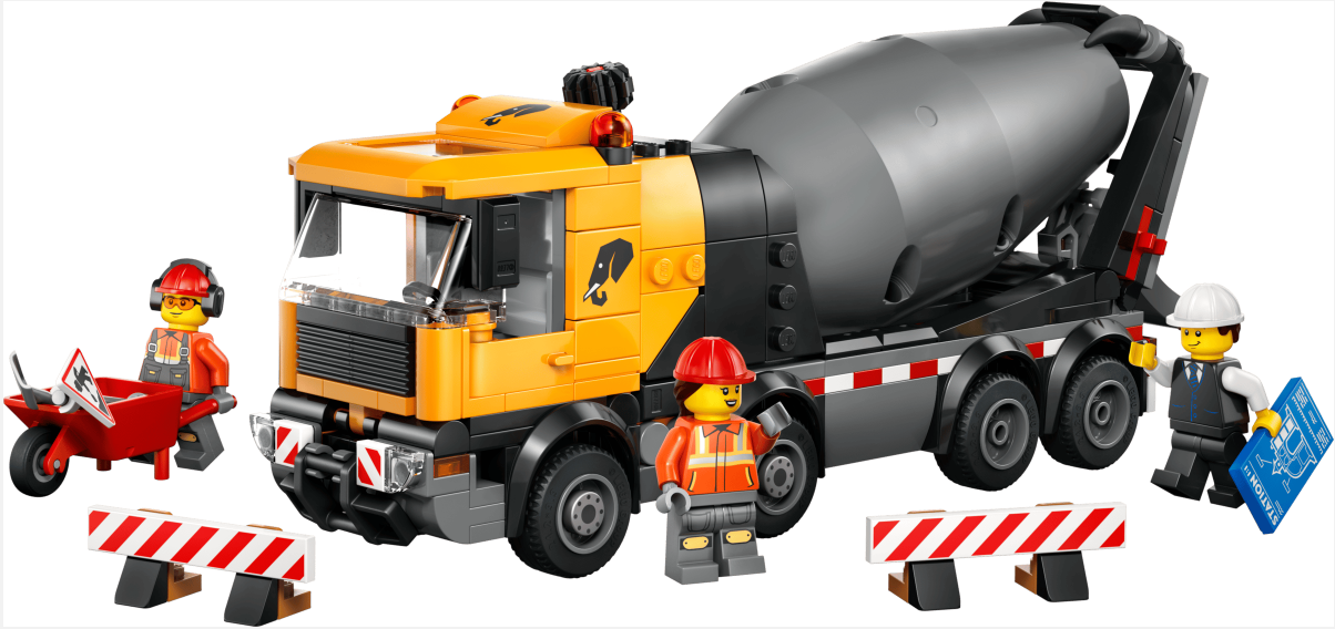 Cement Mixer - Source The LEGO GroupCement Mixer