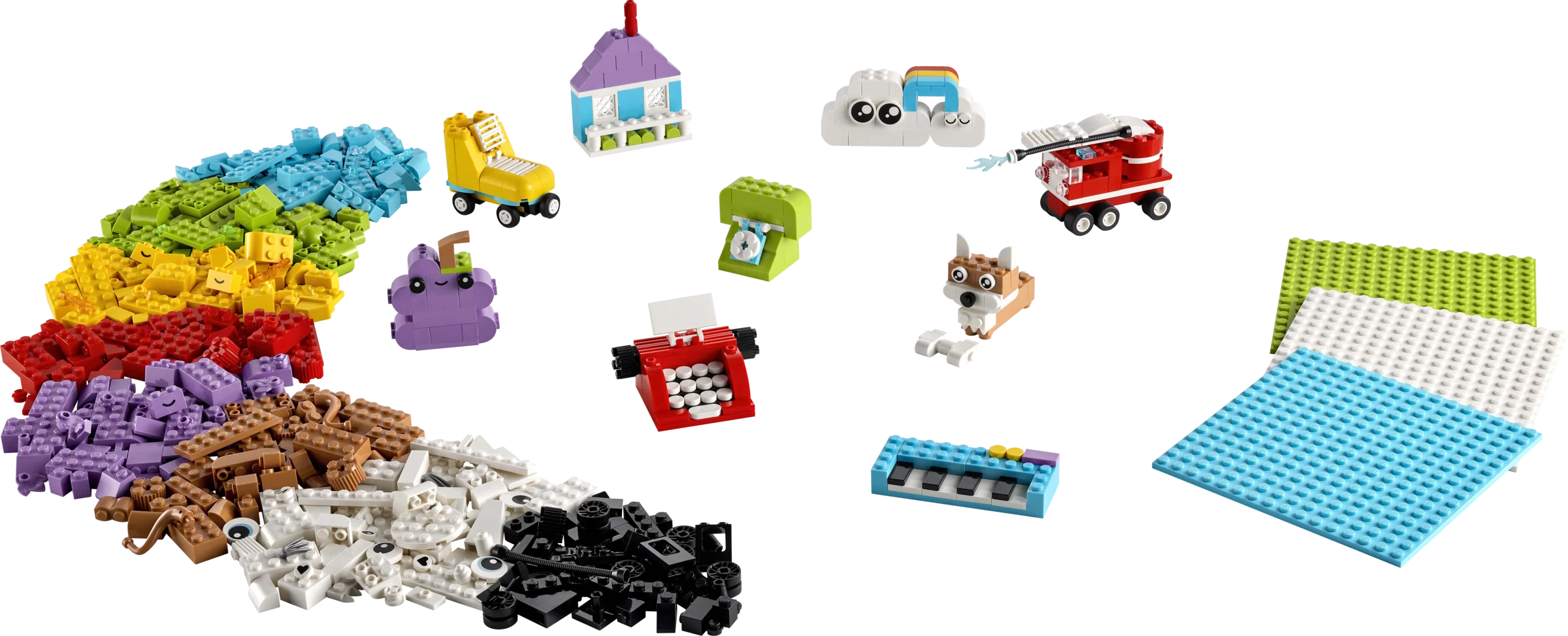 Creative Build-and-Play Box - Source The LEGO GroupCreative Build-and-Play Box