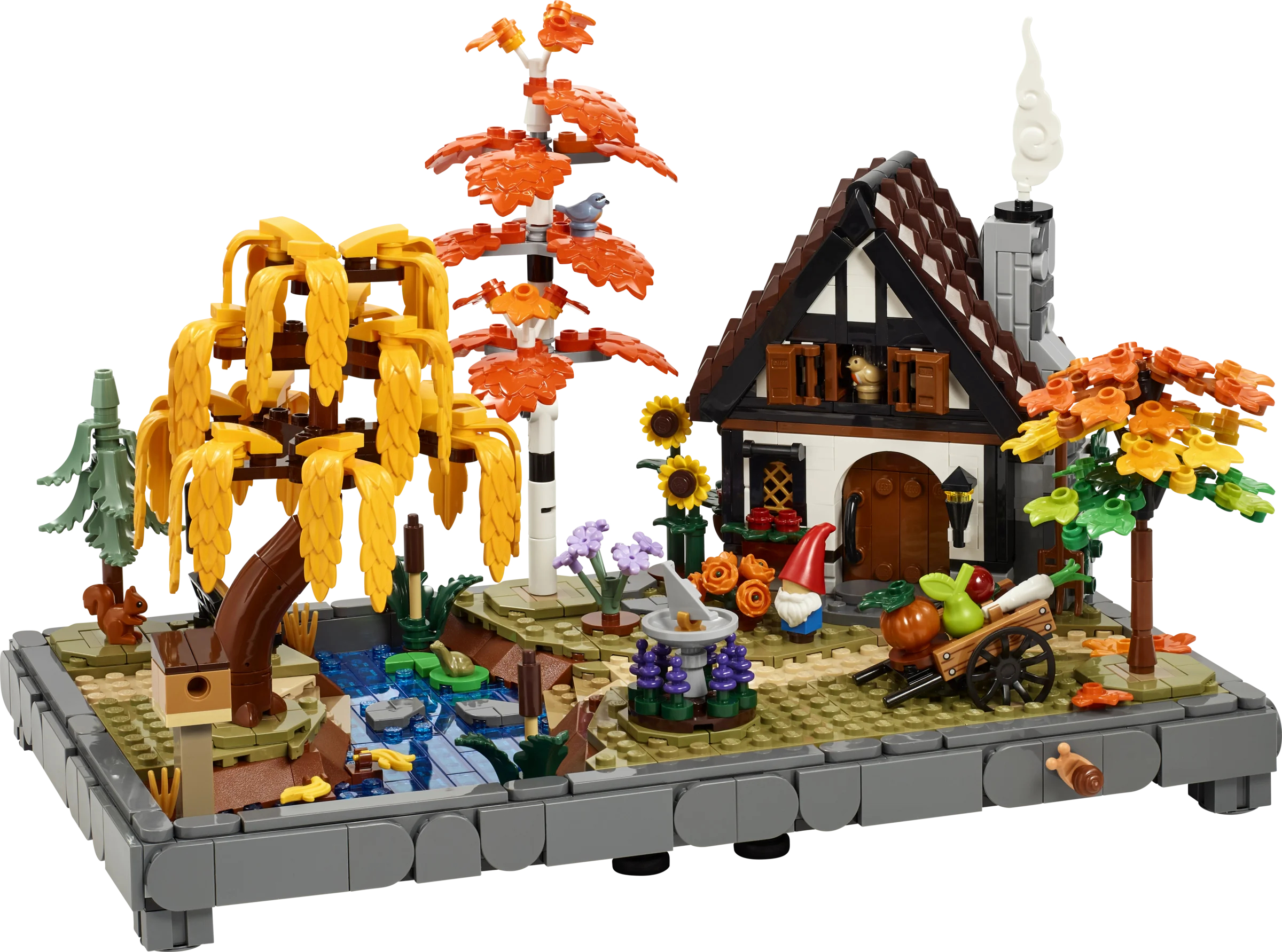 Autumn Cottage Garden - Source The LEGO GroupAutumn Cottage Garden