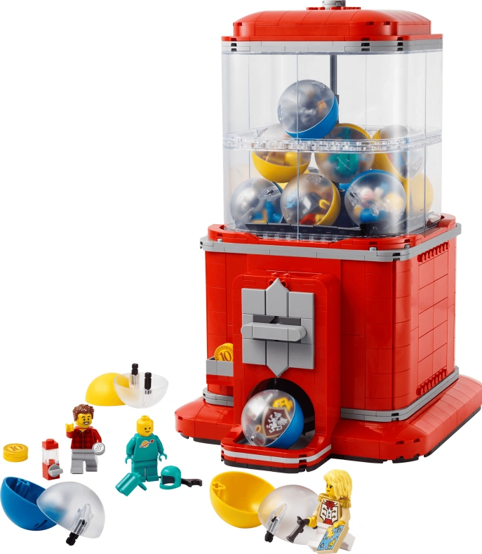Minifigure Vending Machine - Source The LEGO GroupMinifigure Vending Machine