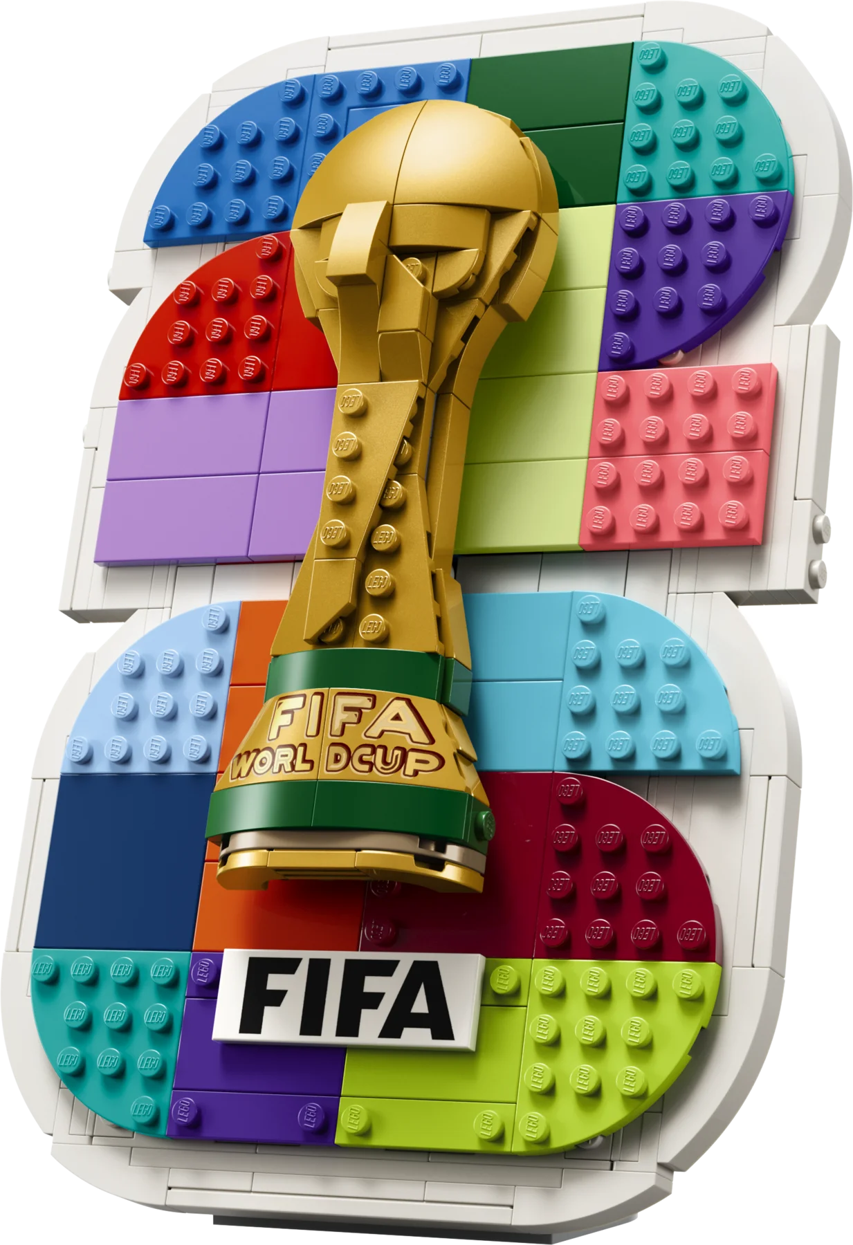 FIFA World Cup 2026 Official Emblem - Source The LEGO GroupFIFA World Cup 2026 Official Emblem