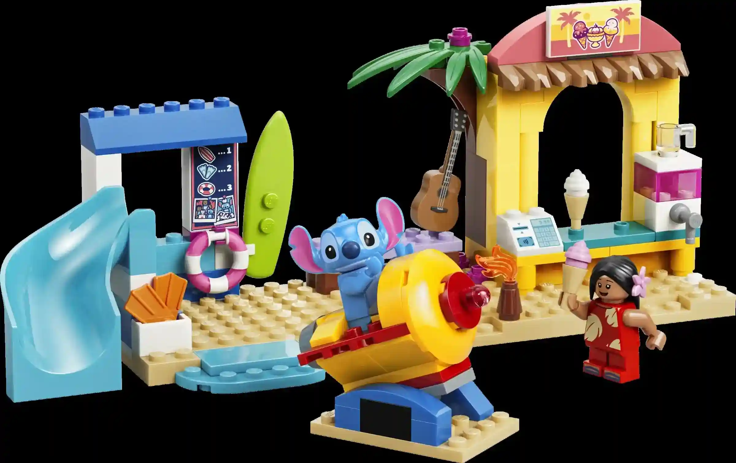 Beach Fun with Lilo & Stitch