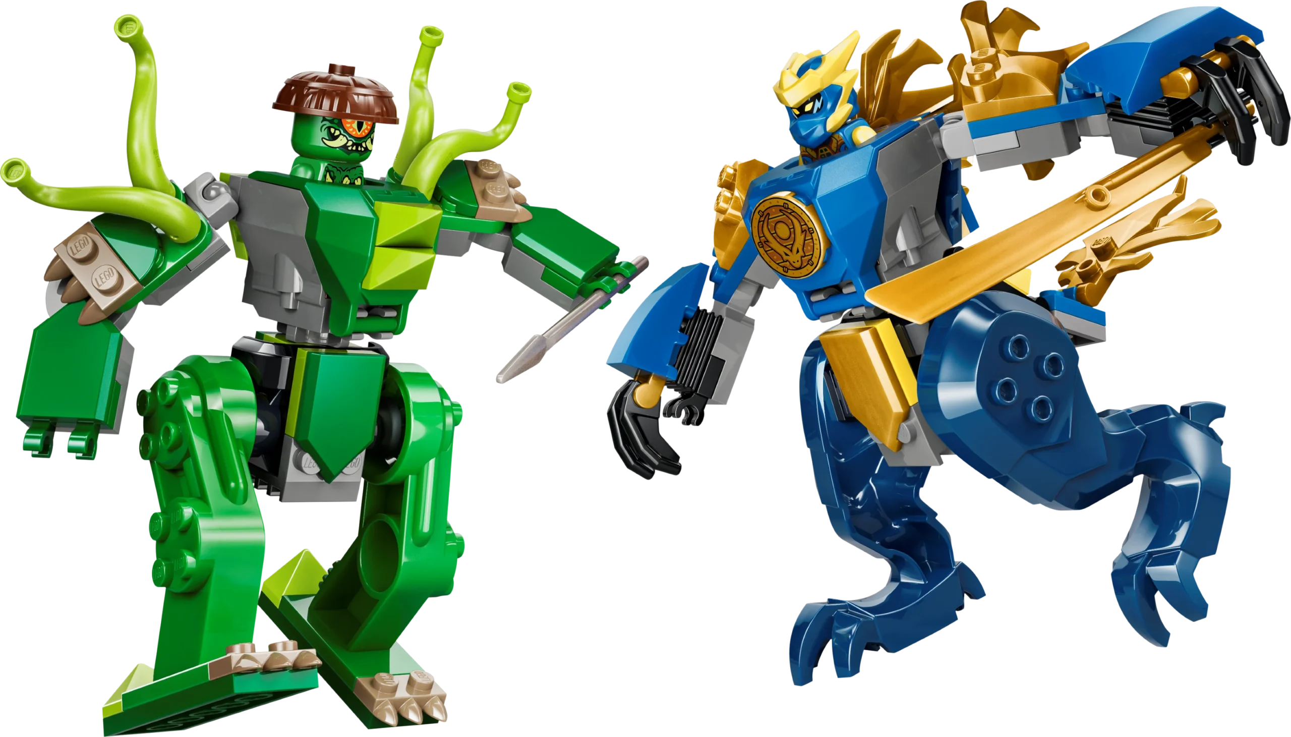 Jay's Dragon Mech Fight - Source The LEGO GroupJay’s Dragon Mech Fight