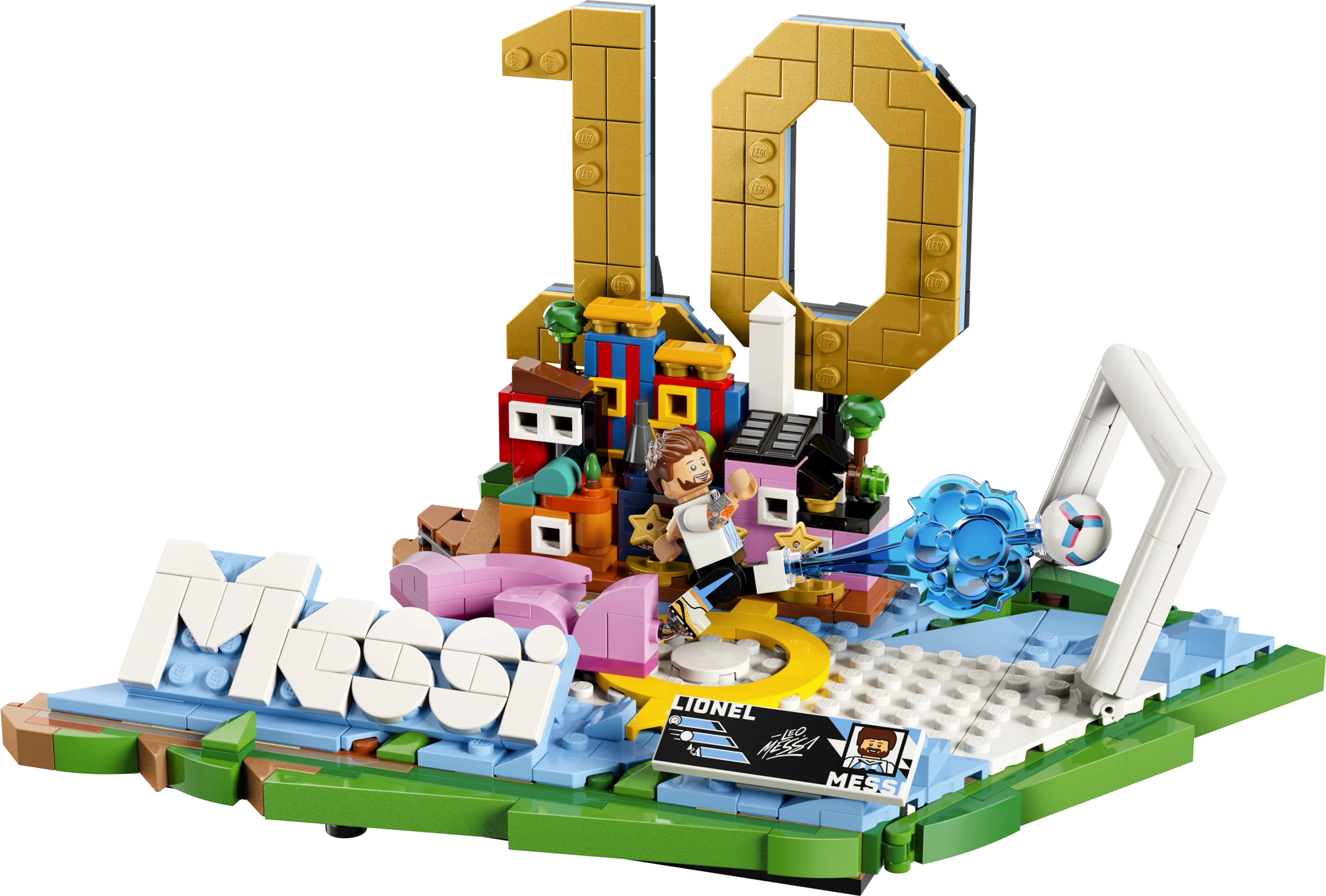 Lionel Messi – Soccer Highlights - Source The LEGO GroupLionel Messi – Soccer Highlights