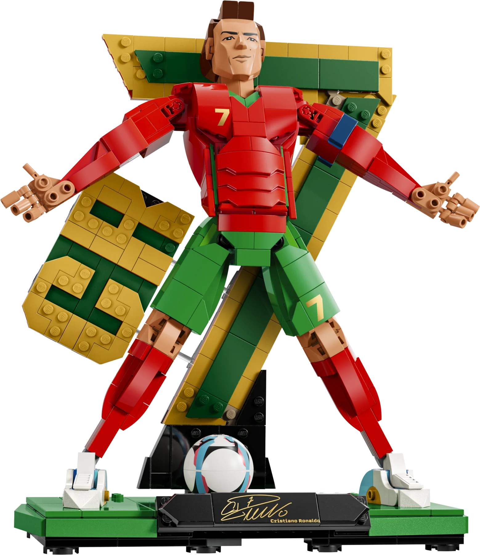 Cristiano Ronaldo – Soccer Legend - Source The LEGO GroupCristiano Ronaldo – Soccer Legend