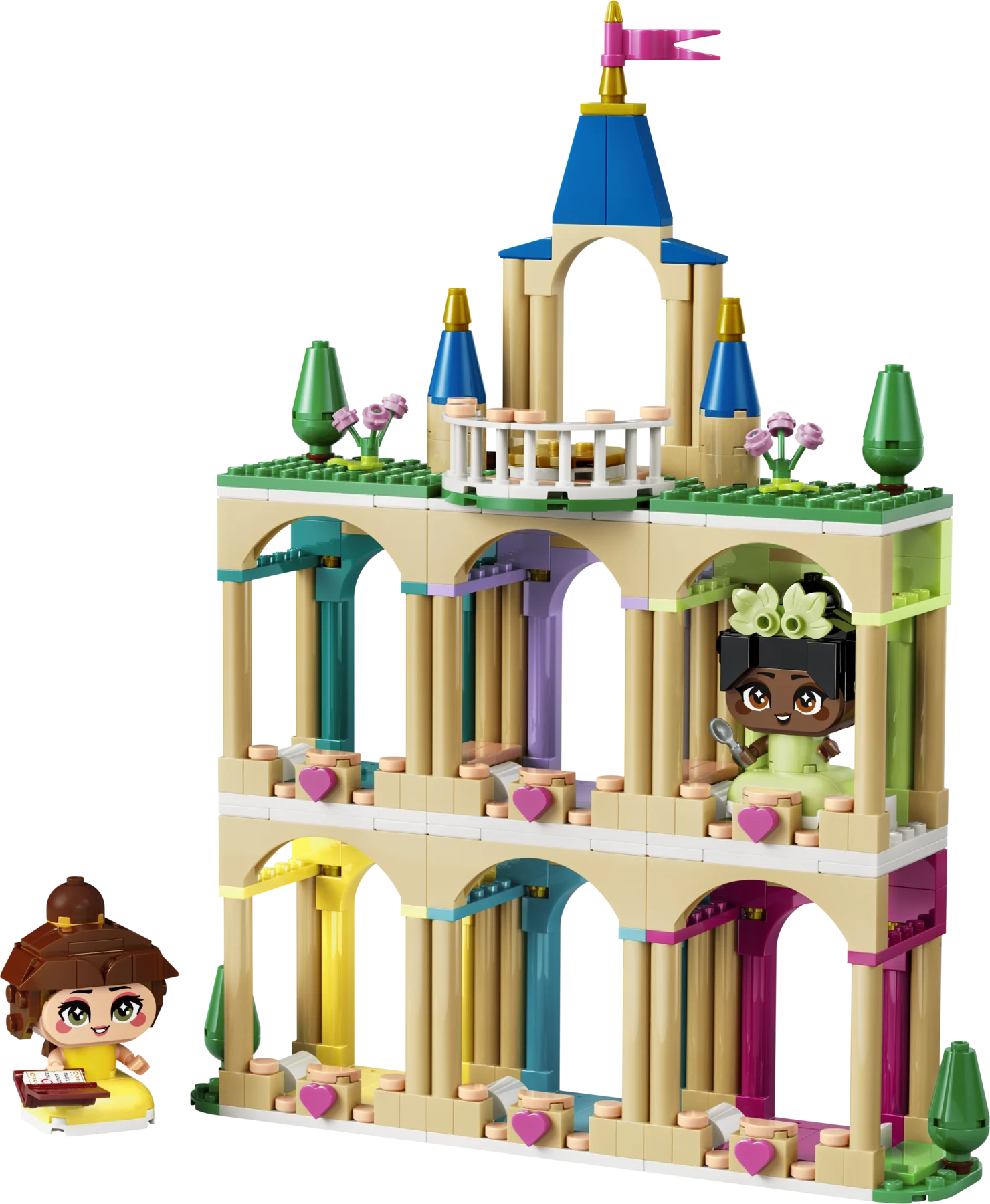 Mini Belle & Tiana with Castle - Source The LEGO GroupMini Belle & Tiana with Castle