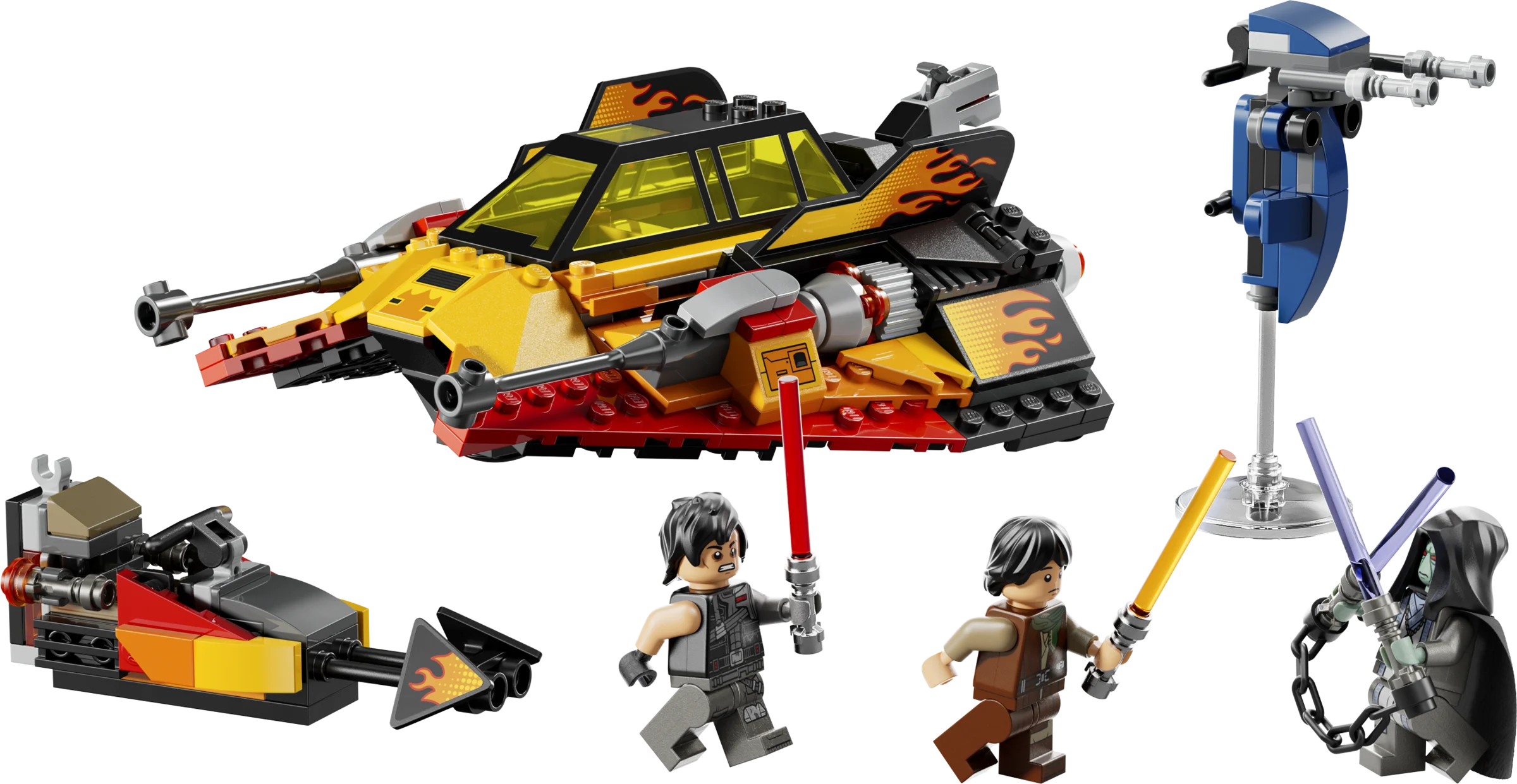 The Force Burner Snowspeeder - Source The LEGO GroupThe Force Burner Snowspeeder - Source The LEGO Group