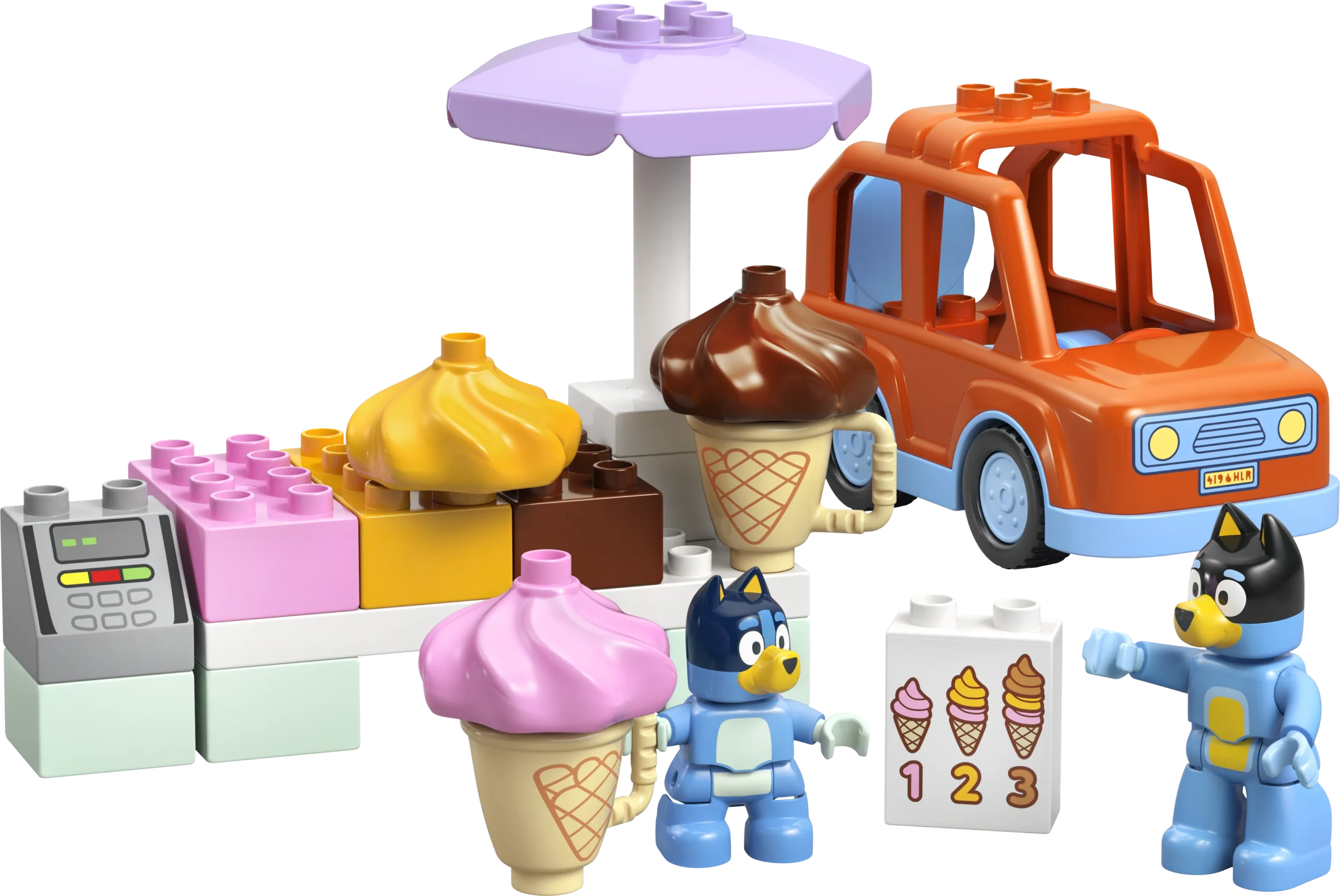 Ice Cream Trip with Bluey - Source The LEGO GroupIce Cream Trip with Bluey
