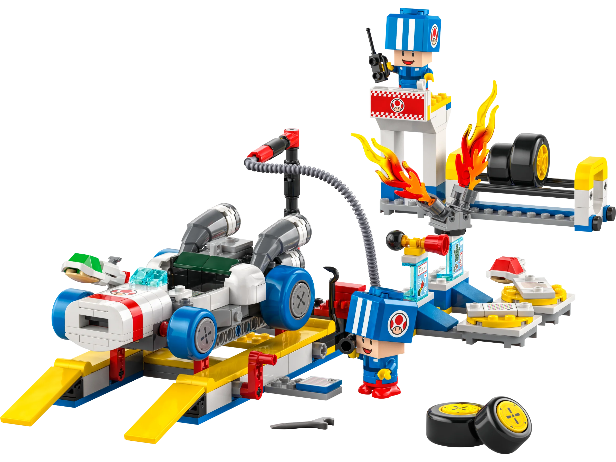 Mario Kart - Toad's Garage - Source The LEGO GroupMario Kart – Toad’s Garage