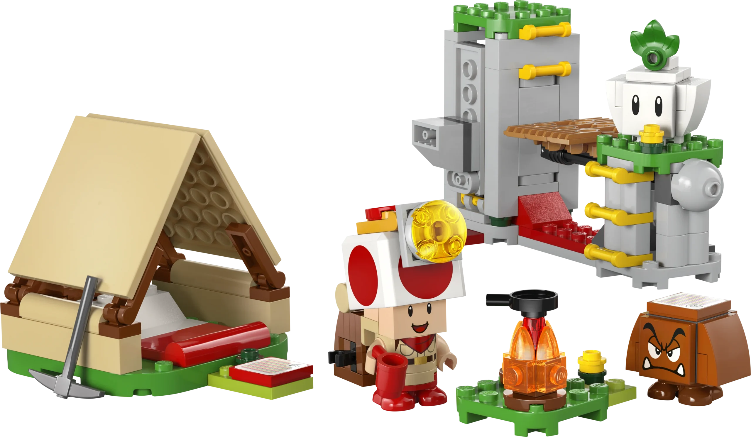 Captain Toad's Camp - Source The LEGO GroupCaptain Toad’s Camp