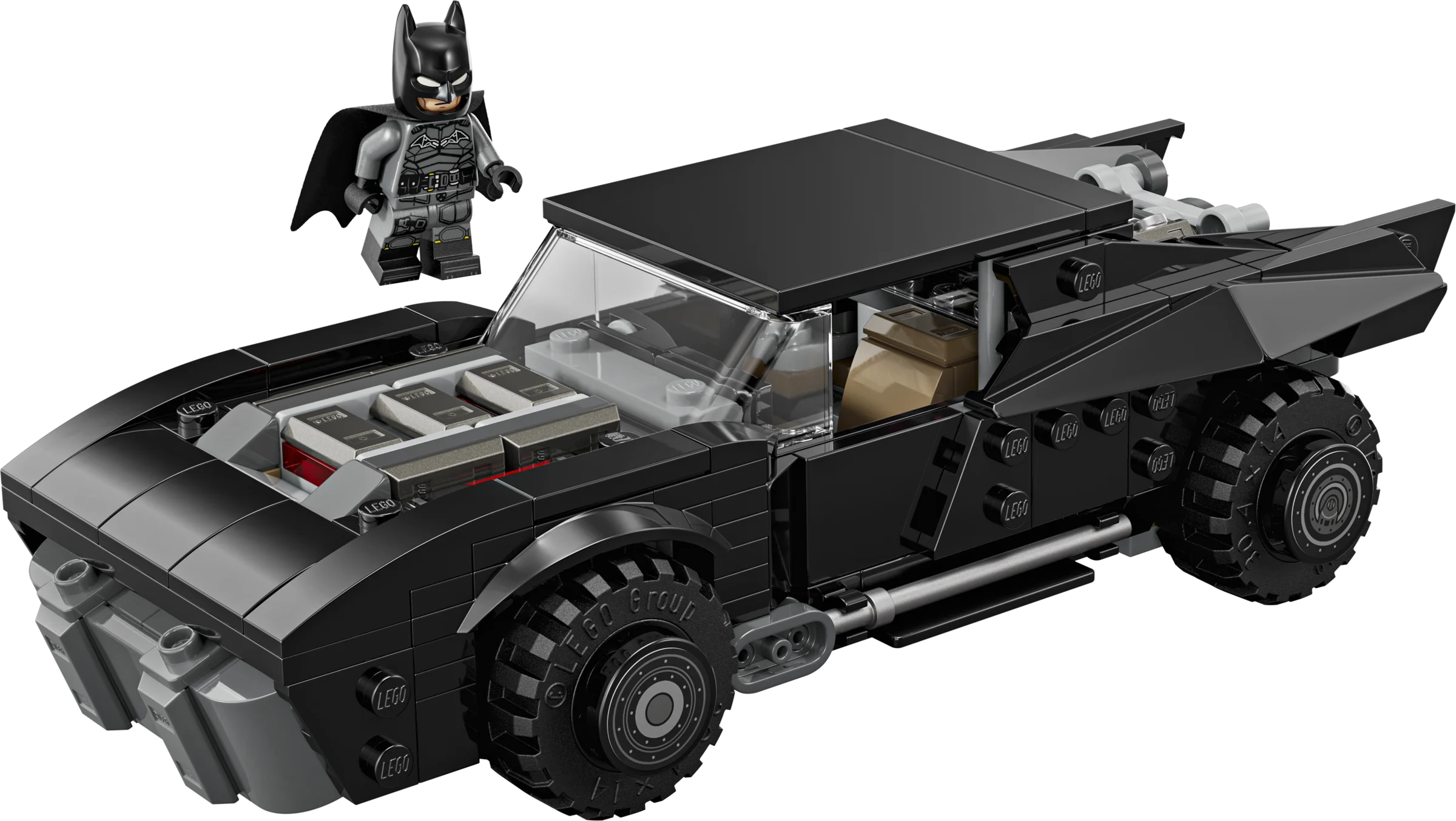 The Batman Batmobile - Source The LEGO GroupThe Batman Batmobile