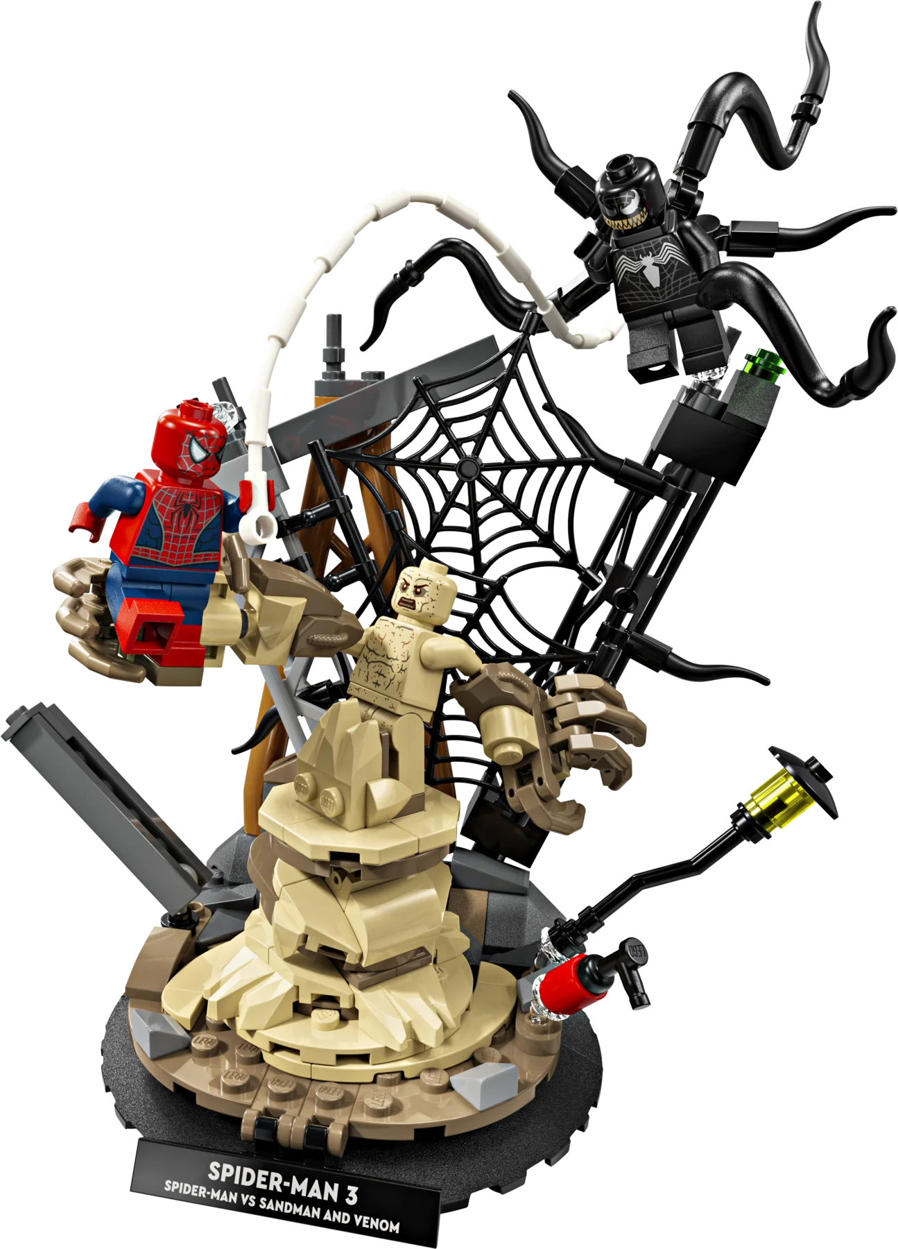 Epic Battle: Spider-Man vs. Sandman - Source The LEGO GroupEpic Battle: Spider-Man vs. Sandman