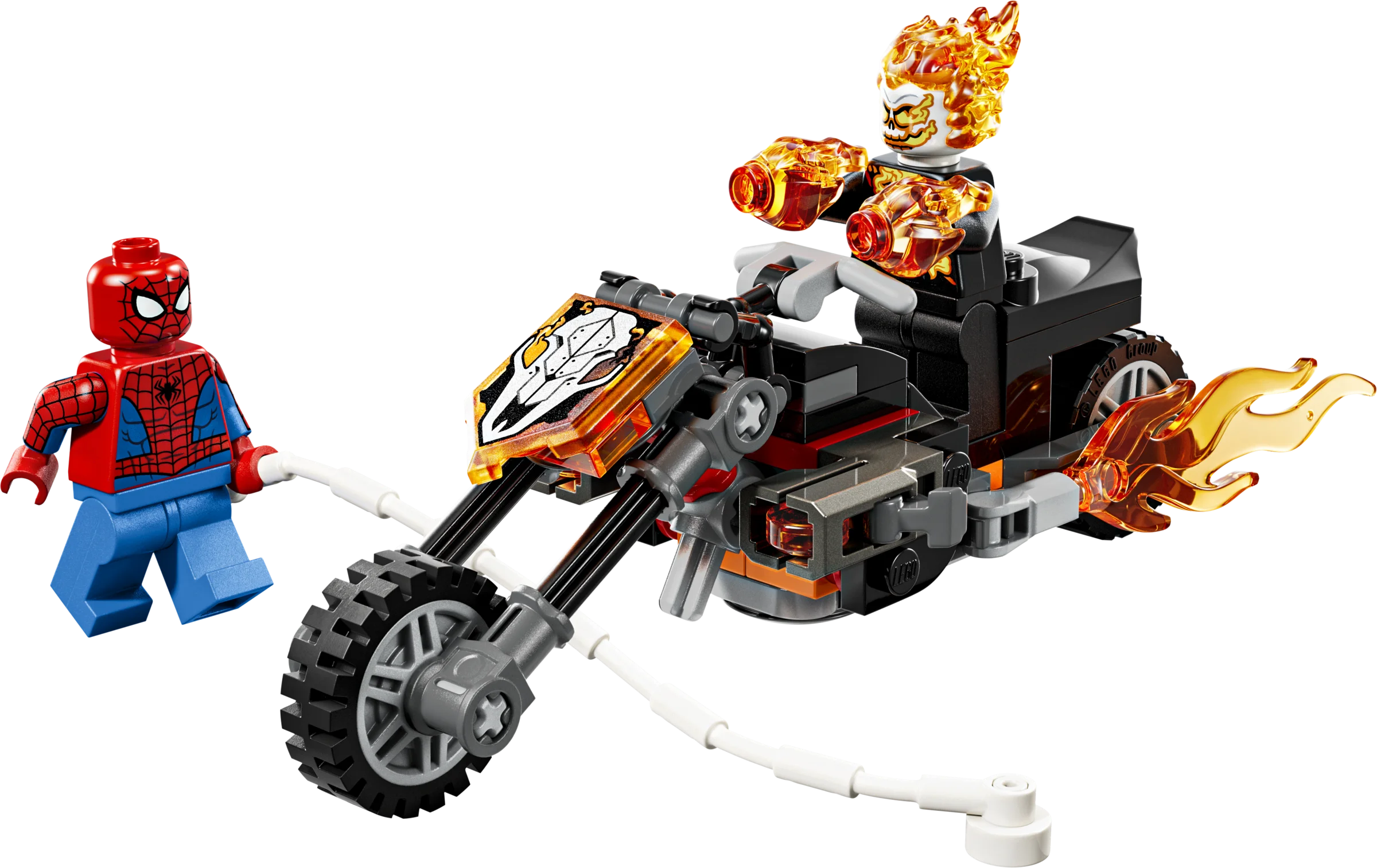 Spider-Man vs Ghost Rider Motorcycle - Source The LEGO GroupSpider-Man vs Ghost Rider Motorcycle - Source The LEGO Group