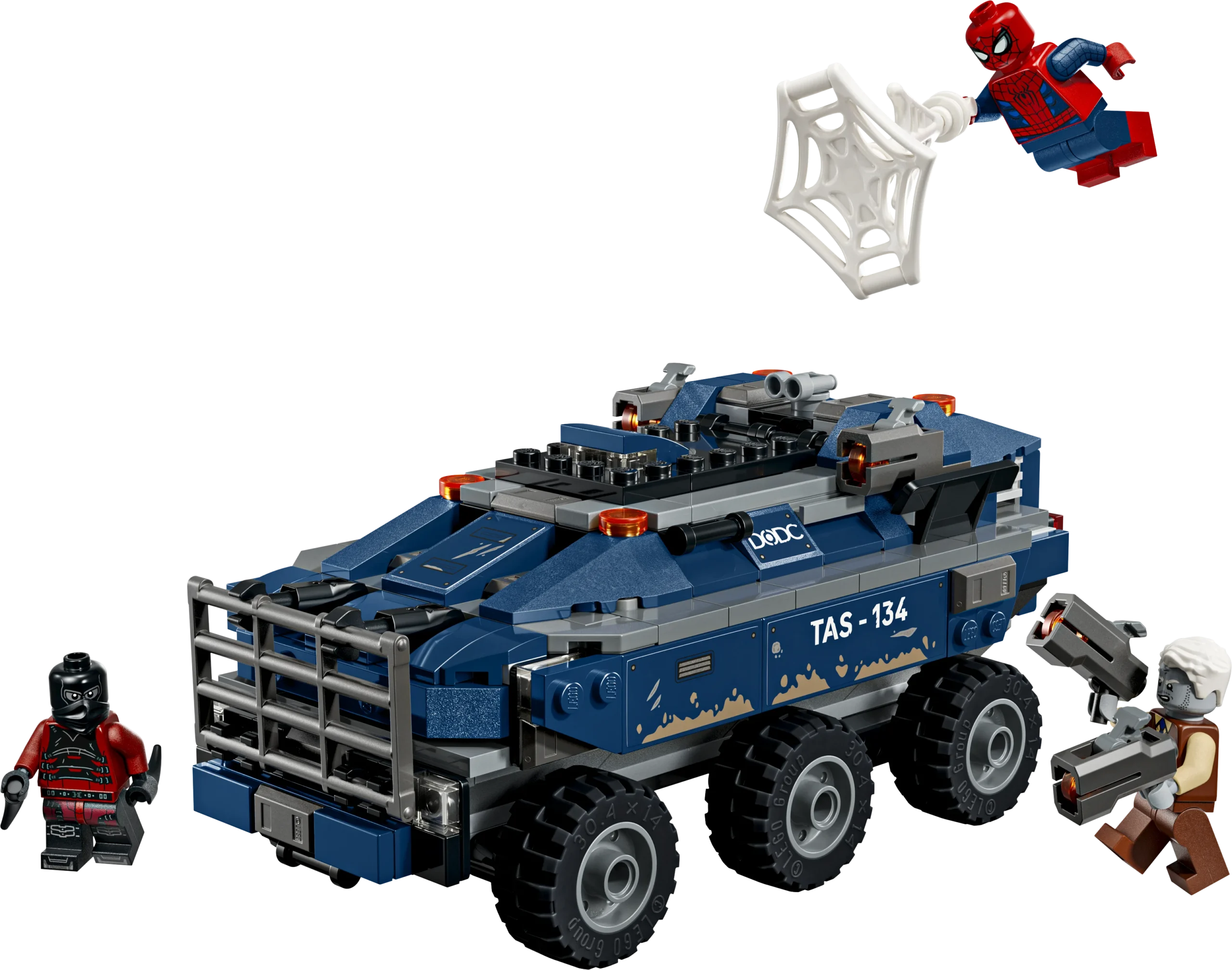 Spider-Man Prison Transport Chase - Source The LEGO GroupSpider-Man Prison Transport Chase
