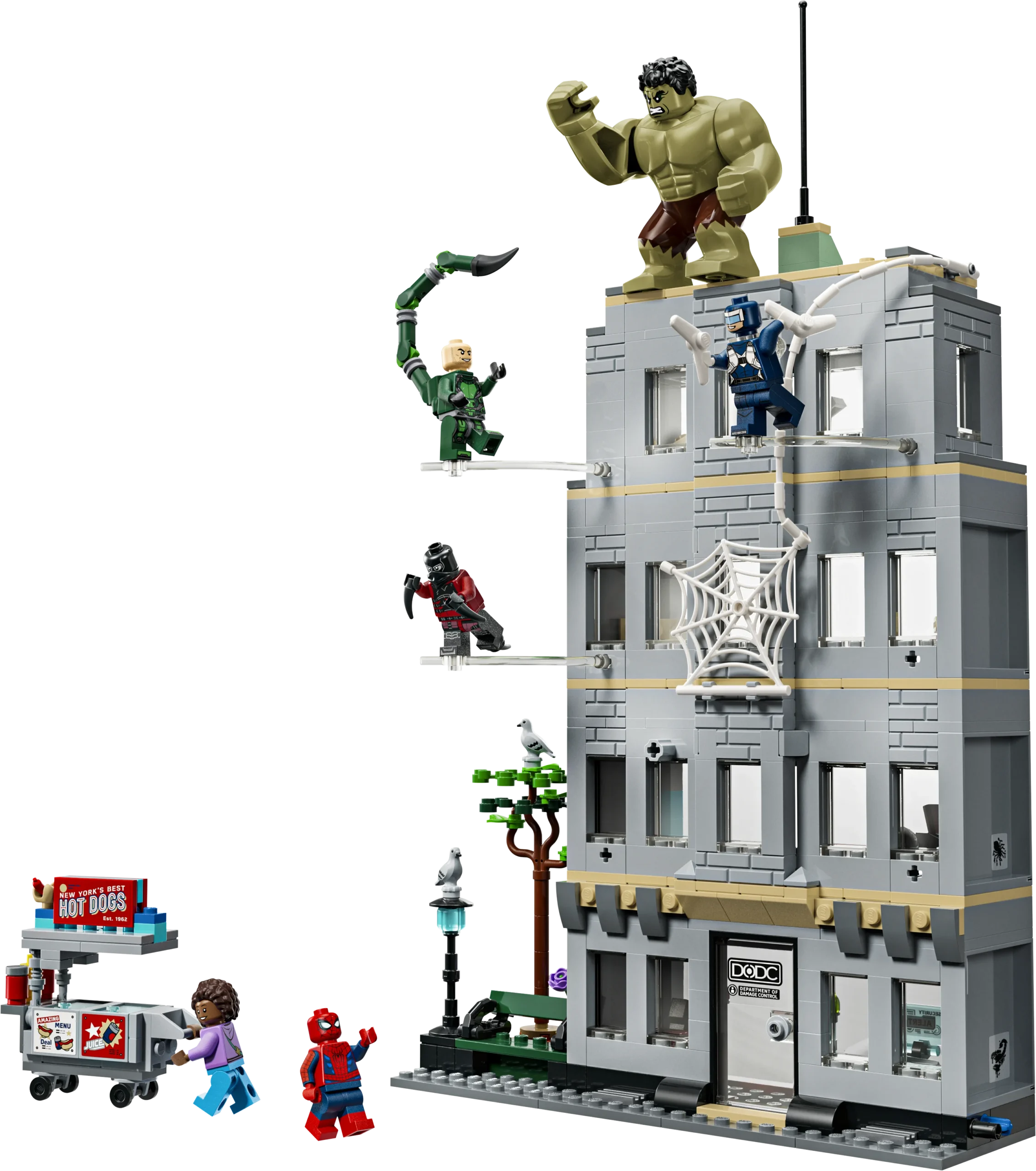 76350 Spider-Man vs Hulk Epic Clash - Source The LEGO Group76350 Spider-Man vs Hulk Epic Clash - Source The LEGO Group