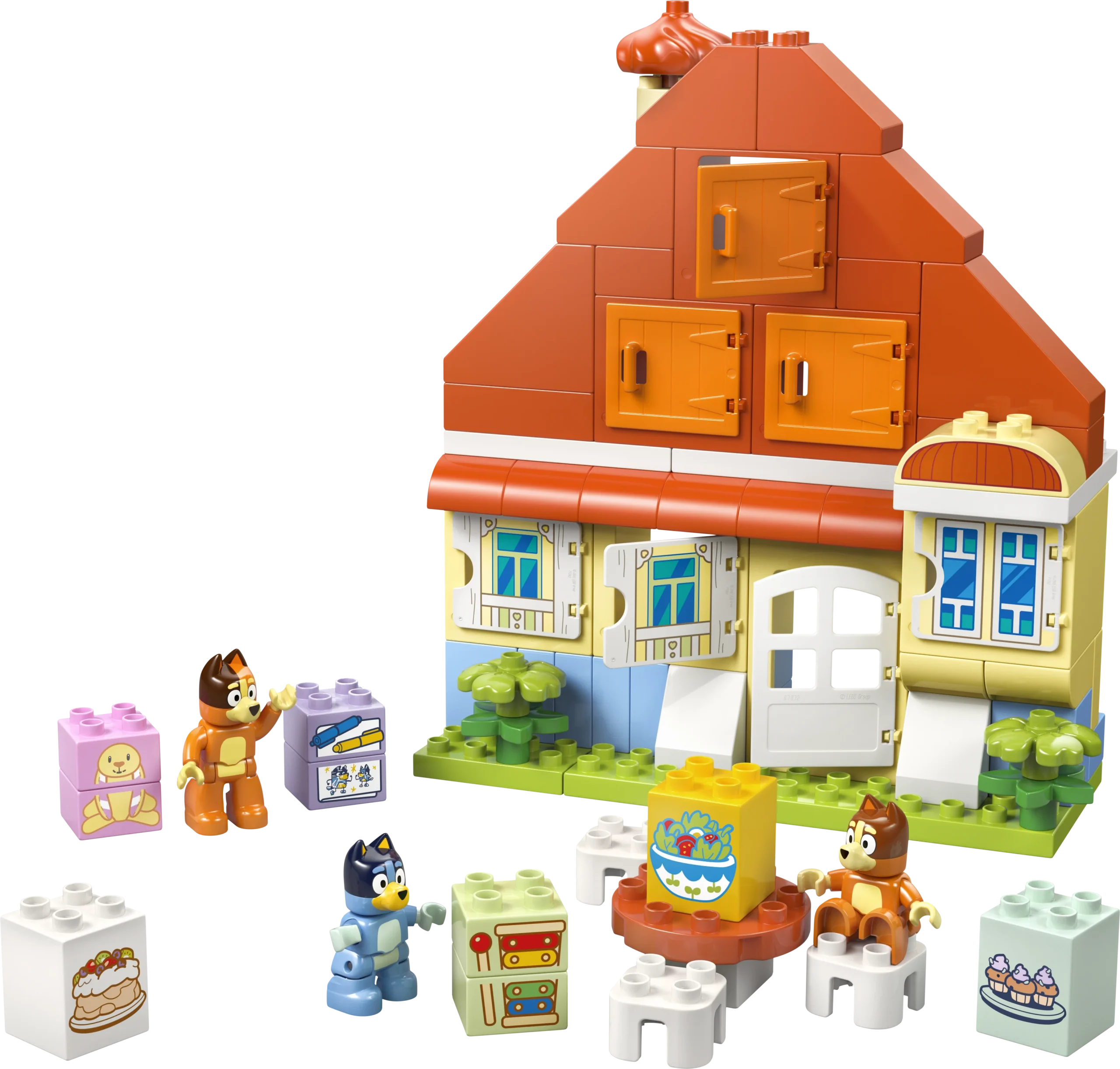 Bluey's Family House with Memory Game - Source The LEGO GroupBluey’s Family House with Memory Game