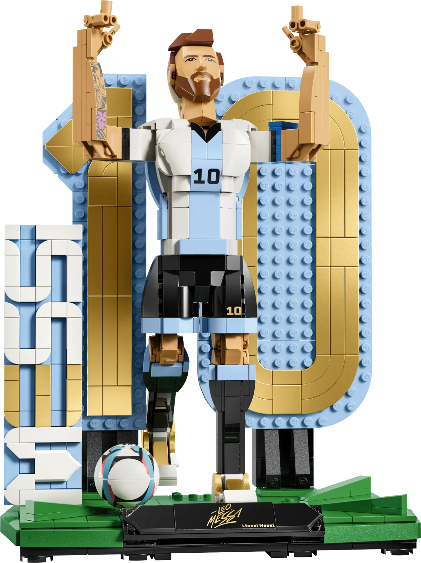 Lionel Messi – Soccer Legend - Source The LEGO GroupLionel Messi – Soccer Legend