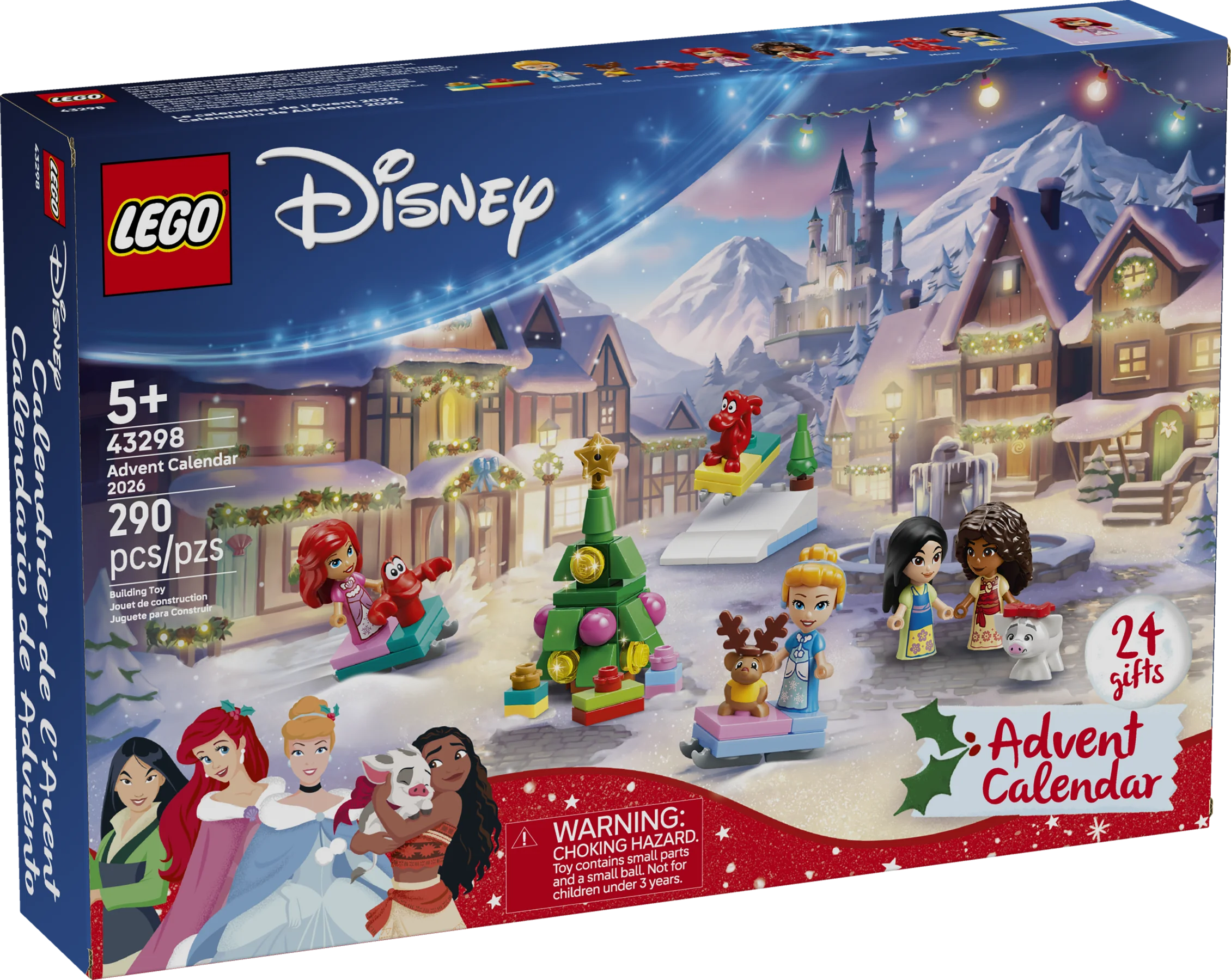 Disney Princess Advent Calendar 2026 - Source The LEGO GroupDisney Princess Advent Calendar 2026