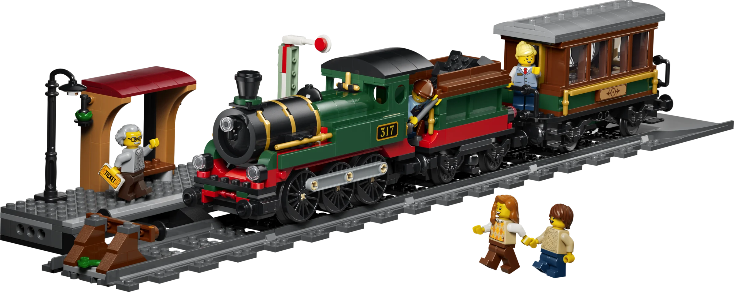 Vintage Steam Train - Source The LEGO GroupVintage Steam Train
