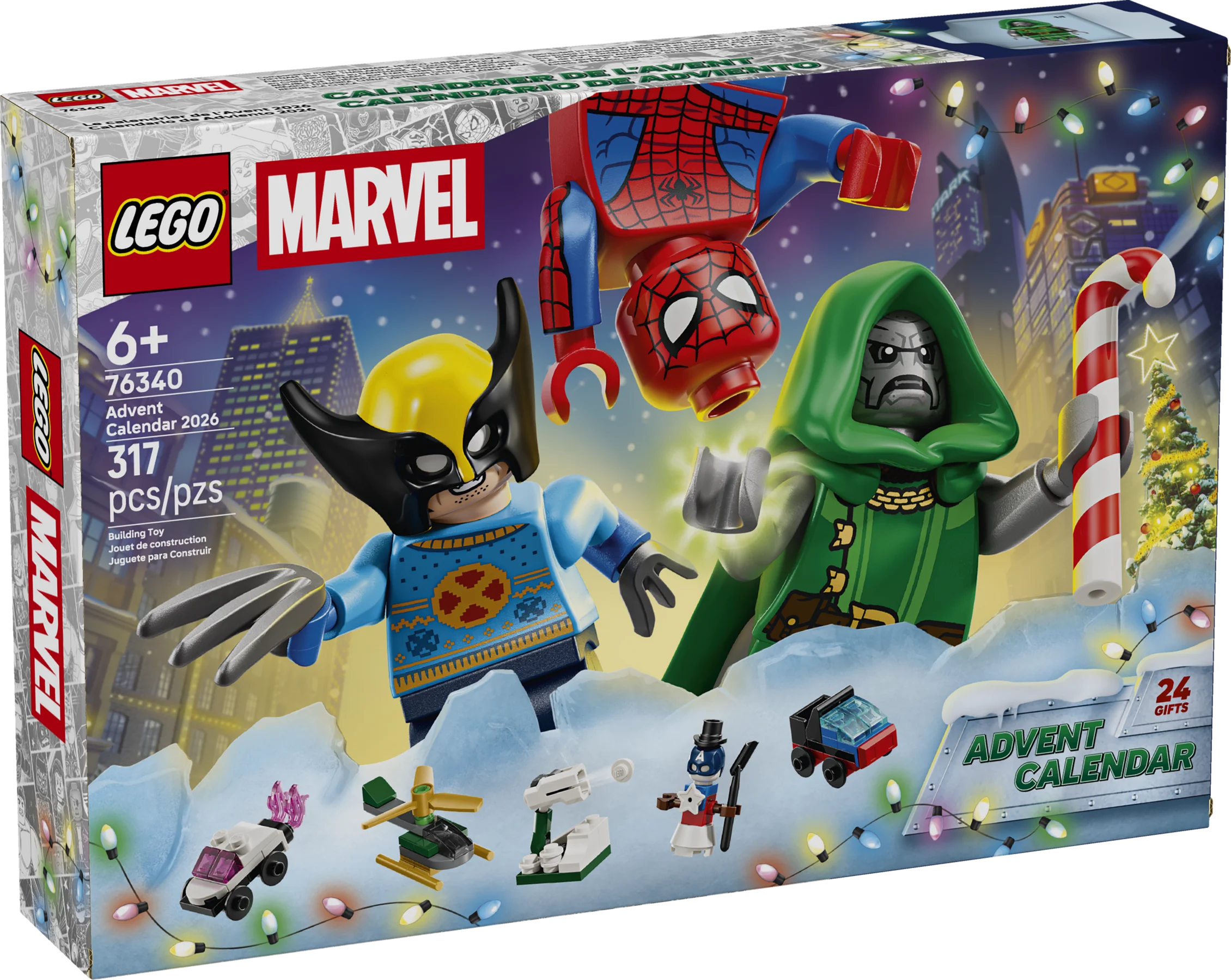 Marvel Advent Calendar 2026 - Source The LEGO GroupMarvel Advent Calendar 2026