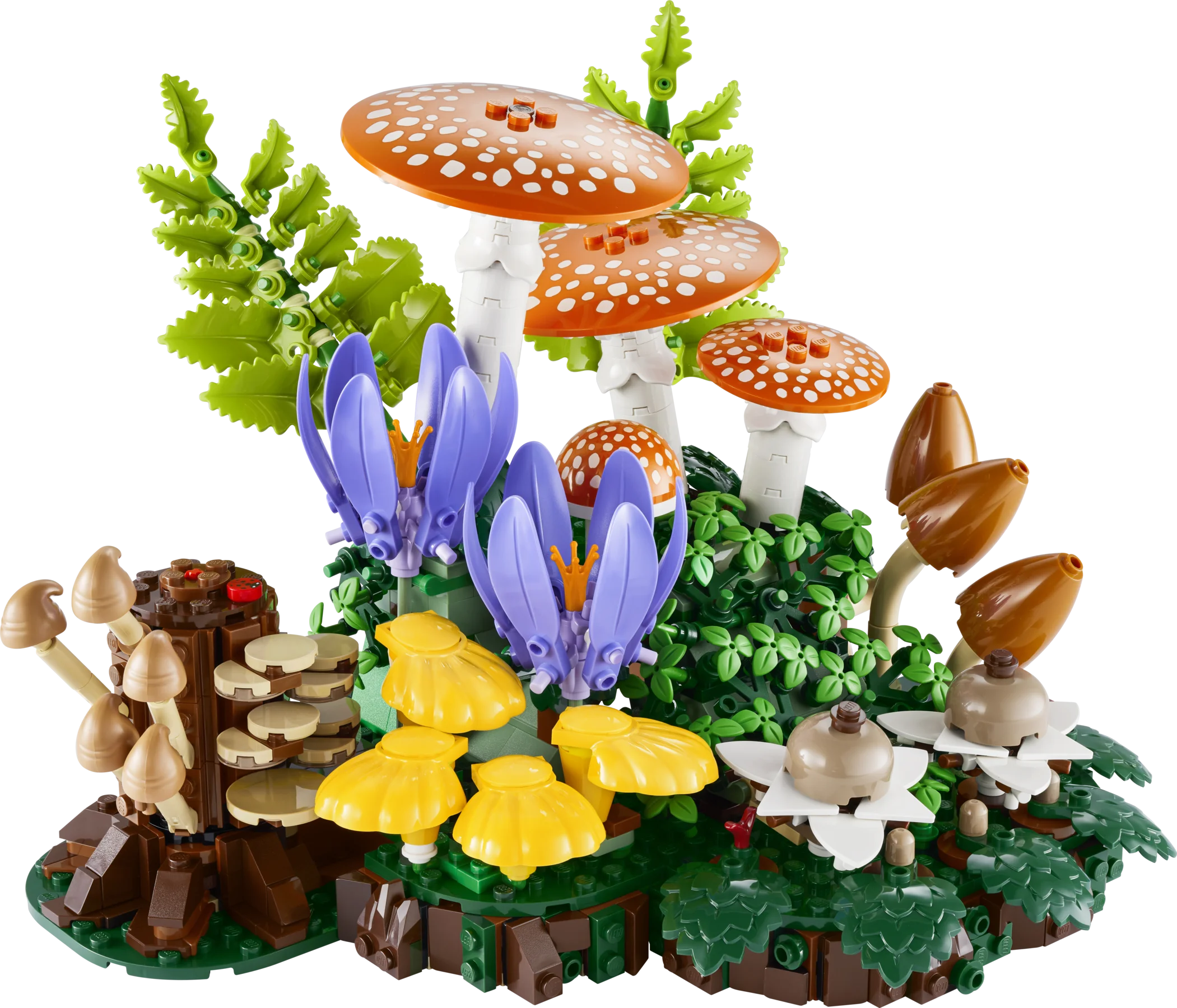 Woodland Mushrooms - Source The LEGO GroupWoodland Mushrooms
