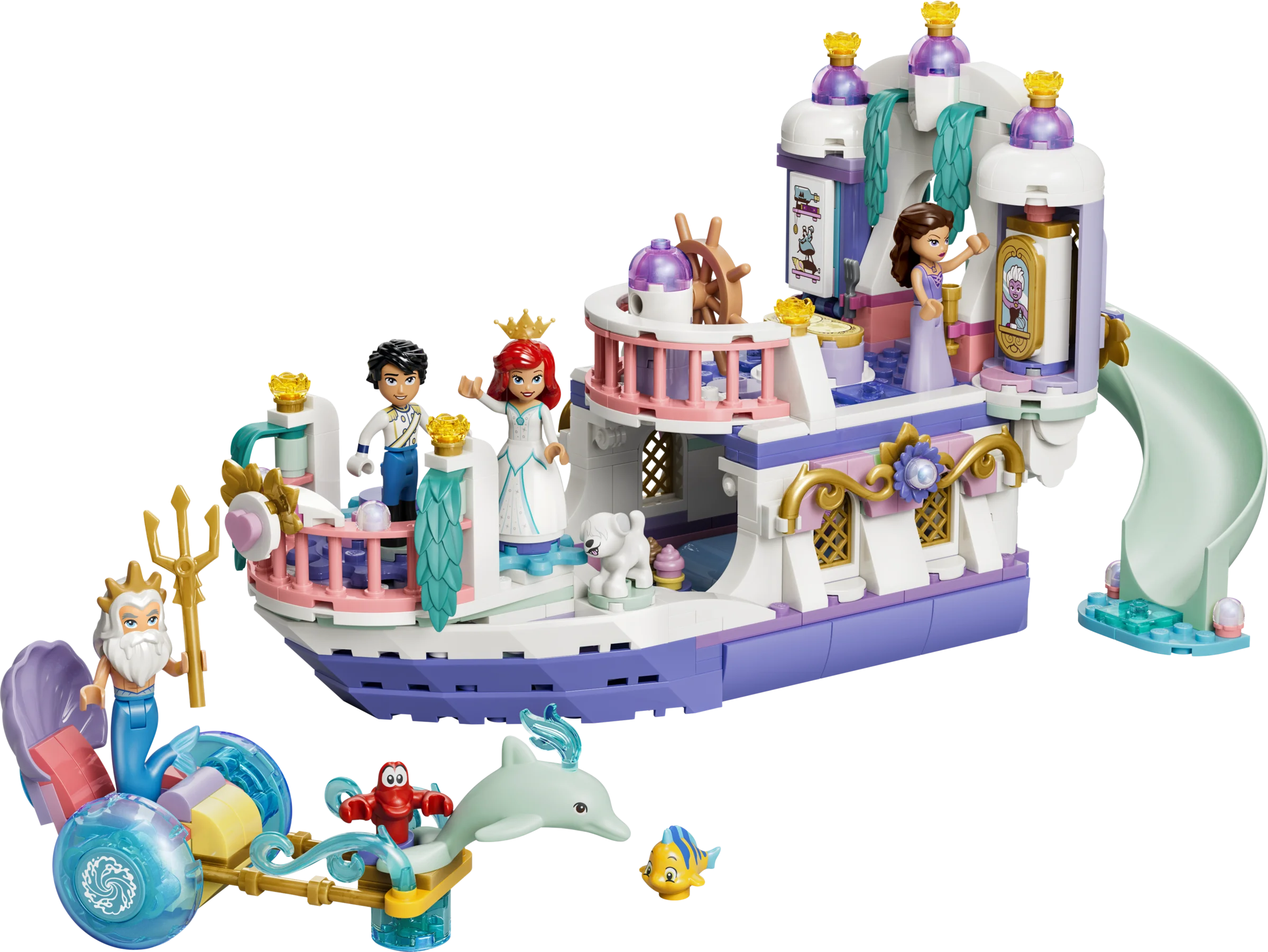 Ariel's Royal Wedding Boat - Source The LEGO GroupAriel’s Royal Wedding Boat