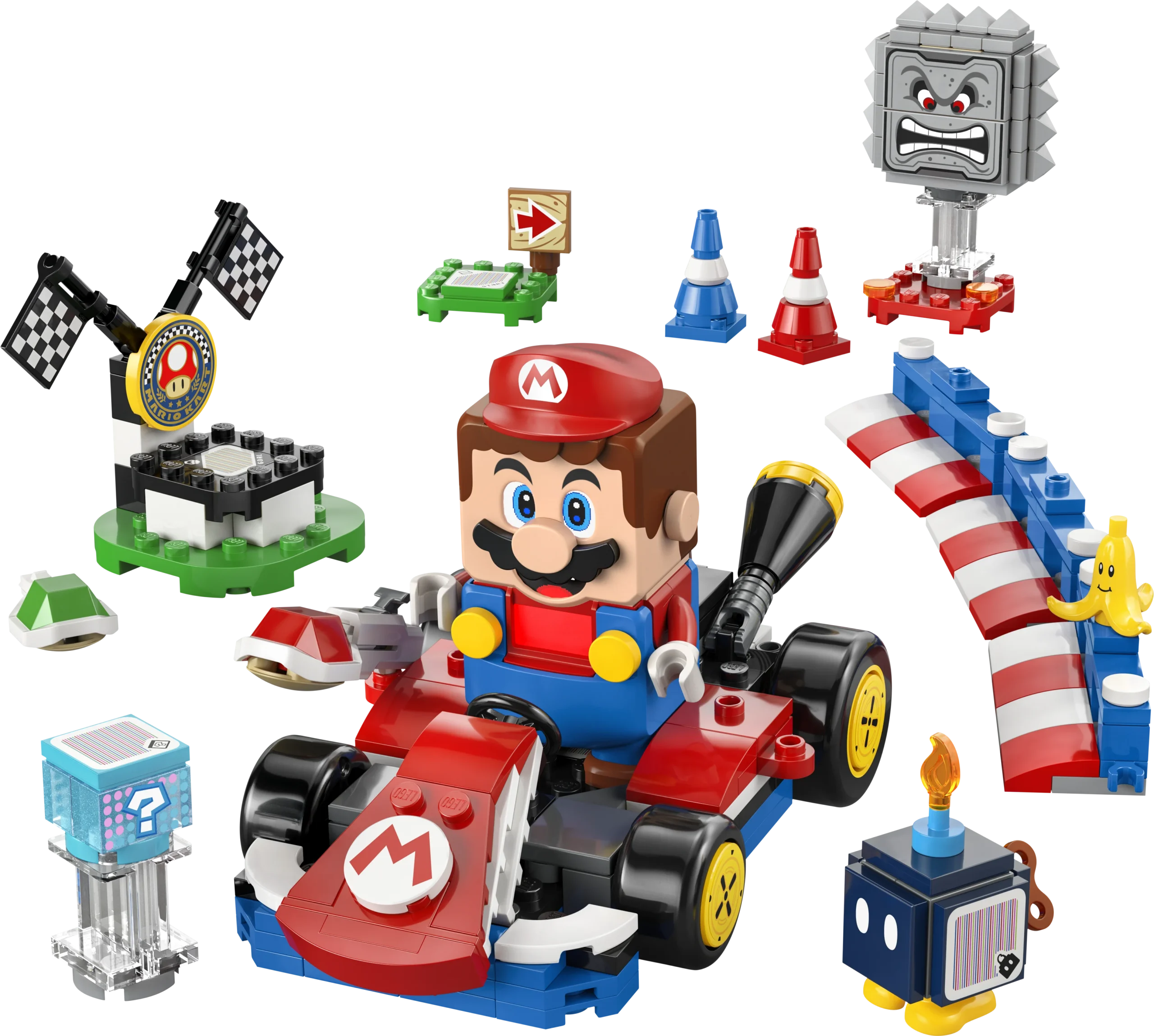 Mario Kart – Interactive LEGO Mario & Standard Kart - Source The LEGO GroupMario Kart – Interactive LEGO Mario & Standard Kart