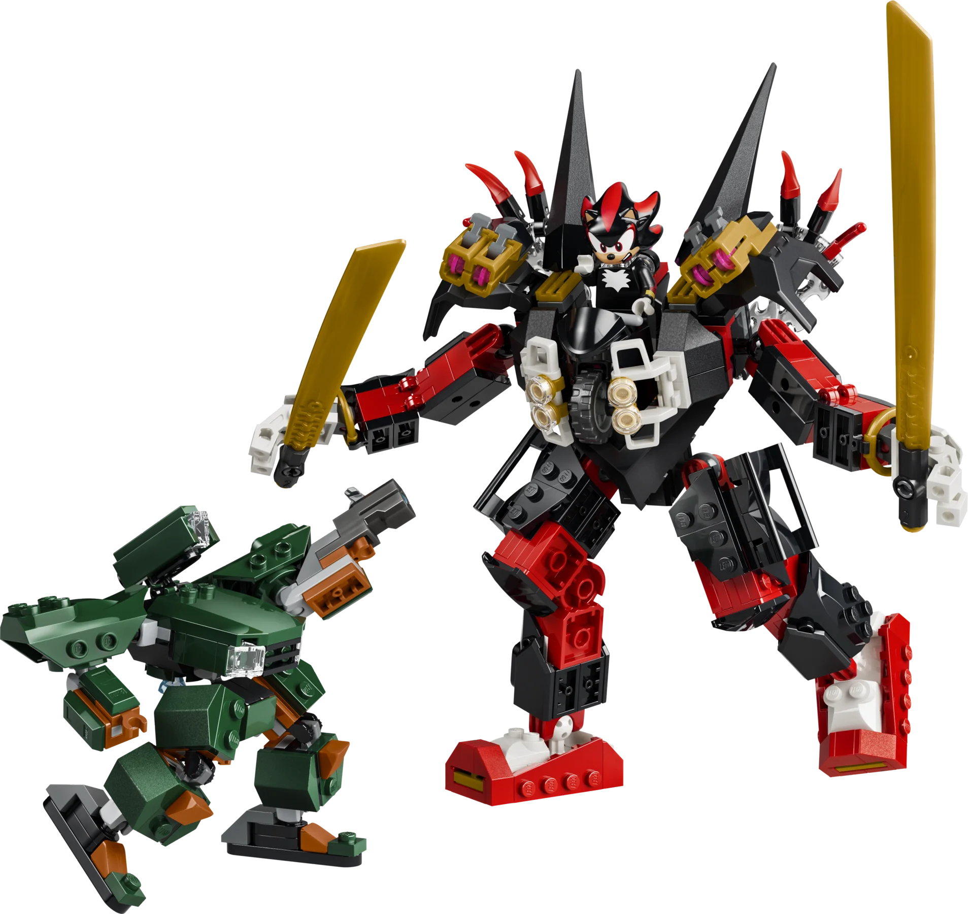Shadow's Mech vs. G.U.N. Trooper - Source The LEGO GroupShadow’s Mech vs. G.U.N. Trooper